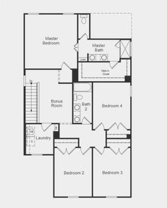 Structural options added include: Extended covered patio, upper laundry room cabinets, and pre-plumb for future water softener.