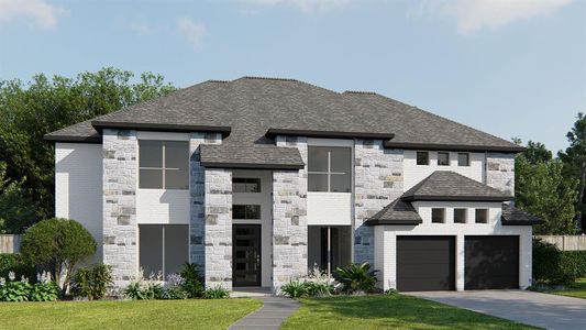 New construction Single-Family house 5027 Fountainhead Lane, Manvel, TX 77578 - photo 0