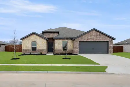New construction Single-Family house 701 Stone Eagle Dr, Azle, TX 76020 plan Walden II - image