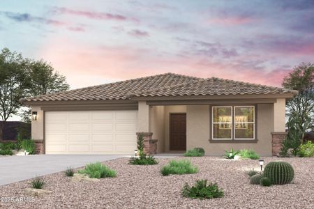 New construction Single-Family house 1341 N Larat Ln, Coolidge, AZ 85128 plan Kendrick - image