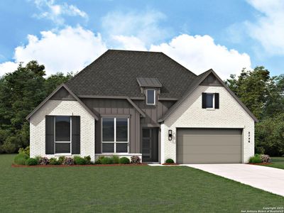New construction Single-Family house 4515 Wendell Wy, Schertz, TX 78108 plan Canterbury Plan - image