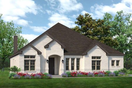 New construction Single-Family house 417 Rivers Edge Dr, Waxahachie, TX 75167 plan Bellaire SE - image