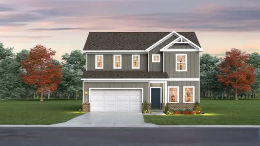 New construction Single-Family house 2144 Creekland View Blvd, Nashville, TN 37207 plan The Briar - image
