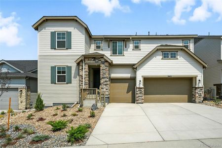 New construction Single-Family house 3943 Descent St, Castle Rock, CO 80108 plan Copper - image