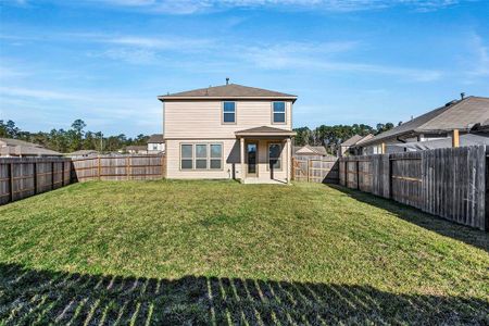 Great size backyard