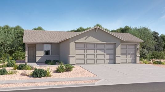 New construction Single-Family house 8693 E Crimson Snowberry Wy, Vail, AZ 85641 plan Jerome - image