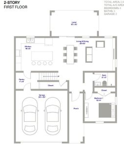 New construction Single-Family house 6462 Chorus Dr, Mascotte, FL 34753 plan Model 2 Story - image 5