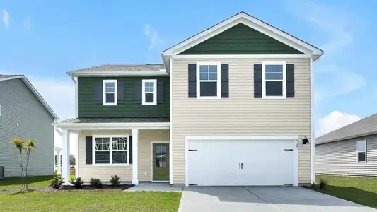 New construction Single-Family house 4145 Morning Light Dr Se, Bolivia, NC 28422 plan Galen - image