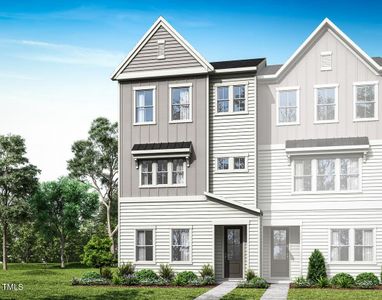 New construction Townhouse house 1037 Zelkova Ln, Chapel Hill, NC 27707 plan Ryder - image