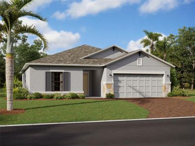 New construction Single-Family house 5556 Patano Loop, Palmetto, FL 34221 Sentinel - Single Family Smart Series- photo 0