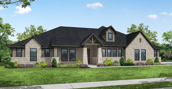 New construction Single-Family house 2340 Oak Knoll Dr, Palmer, TX 75152 plan Huckleberry - image