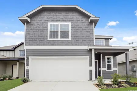 New construction Single-Family house 13631 Helton Pass, St. Hedwig, TX 78152 plan The Wisteria - image