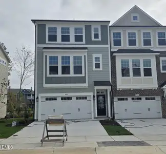 New construction Townhouse house 2005 Lambert Rd, Cary, NC 27519 plan Buckingham - image