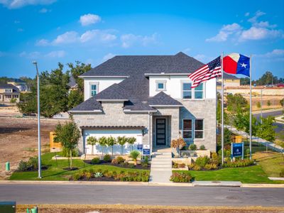 New construction Single-Family house 828 Sanger Ln, Leander, TX 78641 Franklin II- photo 3 3