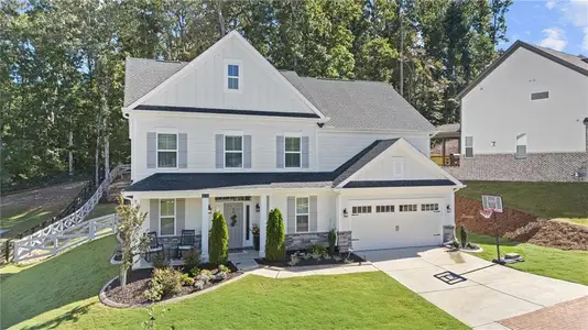 New construction Single-Family house 8530 Scenic Ridge Wy, Ball Ground, GA 30107 - image