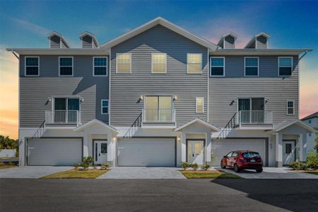 New construction Townhouse house 5728 Biscayne Court, Unit 7, New Port Richey, FL 34652 - photo 0