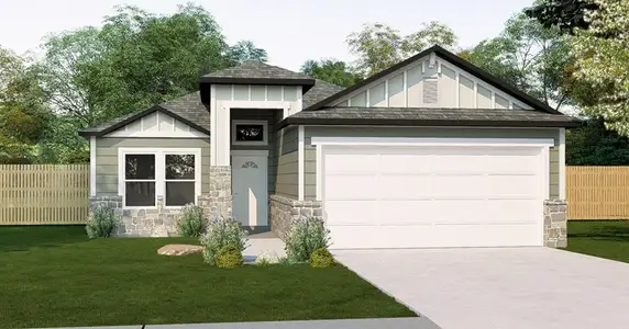 New construction Single-Family house 9706 Tarabon Dr, Killeen, TX 76542 plan Swan - image