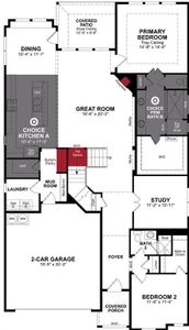 Beazer Homes Spiritas Ranch Summerfield plan