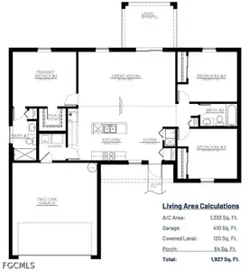 New construction Single-Family house 2426 Nw 19Th Ave, Cape Coral, FL 33993 plan The Seabreeze Cove - image 5