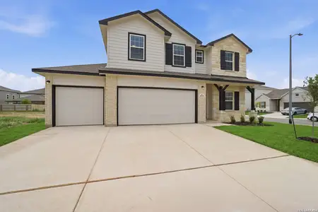 New construction Single-Family house 14738 Lower Holw, San Antonio, TX 78252 plan Concho - image