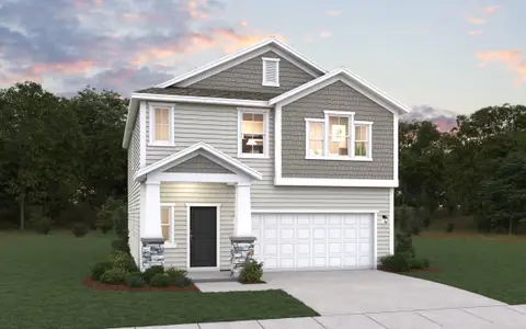 New construction Single-Family house 9 Beechcroft Pl, Fountain Inn, SC 29644 plan Pier - image