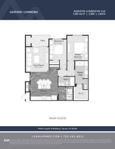 New construction Single-Family house 6153 N Ceylon St, Unit 204, Denver, CO 80249 plan Addisyn II - image 3