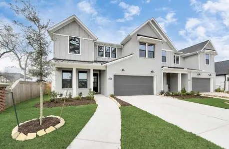New construction Duplex house 1707 Sterling Water Dr, Missouri City, TX 77459 plan Enchante - image
