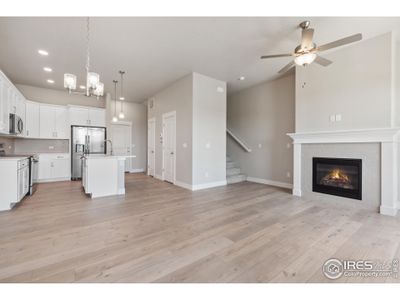 Bright, open floor plan w/ fireplace & ceiling  included! Photos of actual unit