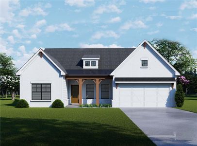 New construction Single-Family house 101 Bufflehead Pass, Jefferson, GA 30549 plan Noah - image
