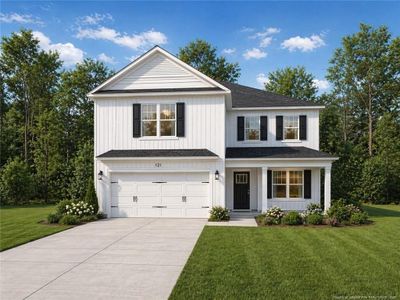 New construction Single-Family house 116 Ashley Heights Dr, Aberdeen, NC 28315 - image