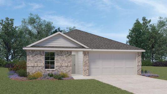 New construction Single-Family house 13817 Carper Dr, Manor, TX 78653 The Harris- photo 0 0