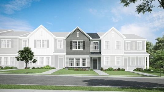 New construction Multi-Family house 320 Marmalade Sky Ln, Wake Forest, NC 27587 plan Sutton - image