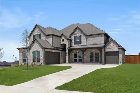 New construction Single-Family house 971 Georgetown Pl, Prosper, TX 75078 plan Brentwood 3FSW w/Media - image