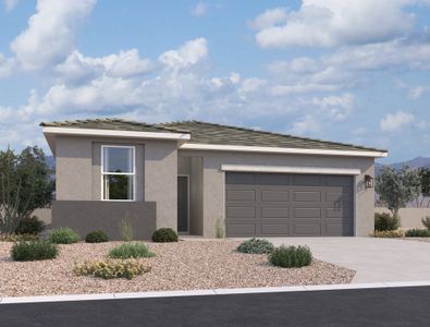 New construction Single-Family house 47789 W Moeller Rd, Maricopa, AZ 85139 Iris Homeplan- photo 0