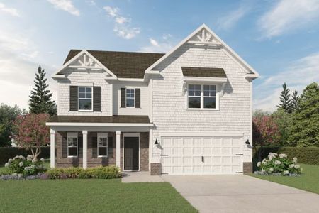 New construction Single-Family house 15 Madison Ln, Adairsville, GA 30103 plan Linden - image