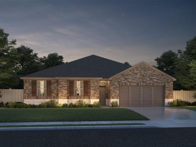 New construction Single-Family house 221 Bush Mountain Cv, Dripping Springs, TX 78620 plan The Plymouth (C525) - image