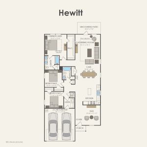 New construction Single-Family house 501 Madelines Meadow Ln, Georgetown, TX 78626 Hewitt- photo 0