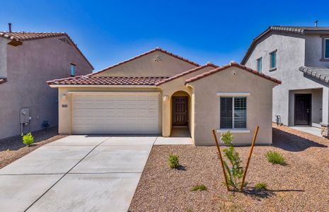New construction Single-Family house 853 W Calle El Teclado, Sahuarita, AZ 85629 plan Lavender - image