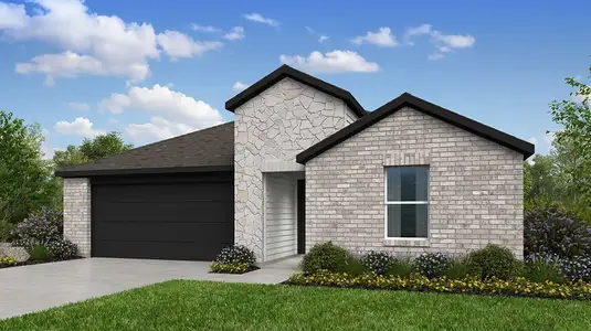 New construction Single-Family house 203 Makinaw Rd, Hutto, TX 78634 plan Finch - image