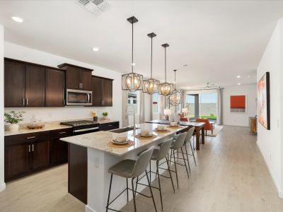 Kitchen in the Jubilee Floorplan at Bella Vista Trails