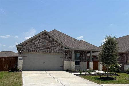 New construction Single-Family house 3025 Myrtle Sunset Drive, Katy, TX 77493 Hazelnut- photo 0