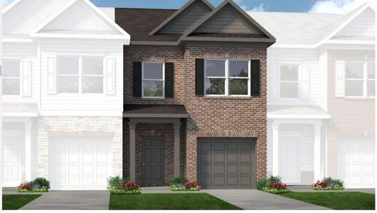 New construction Townhouse house 269 Dupont Dr, Unit 35, Cartersville, GA 30121 Suwanee- photo 0