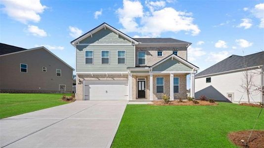 New construction Single-Family house 65 Blufton Ct, Senoia, GA 30276 plan Summit - image