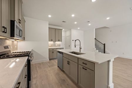 New construction Townhouse house 4513 Lamplights Dr, Celina, TX 75078 plan Aurora Modern - image 9