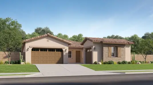 New construction Single-Family house 3831 E Gallatin Wy, San Tan Valley, AZ 85143 plan Peak Plan 5085 - image