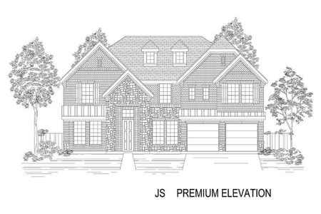 New construction Single-Family house 2410 Park Oaks Drive, Midlothian, TX 76065 Maverick 2F (w/Media)- photo 0