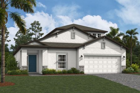 New construction Single-Family house 38310 Tobiano Lp, Dade City, FL 33525 plan Picasso Bonus - image