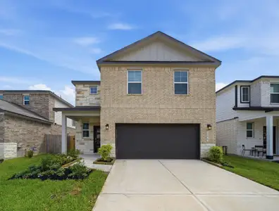 New construction Single-Family house 290 Brazen Forest Trl, Magnolia, TX 77354 plan Ponderosa - image