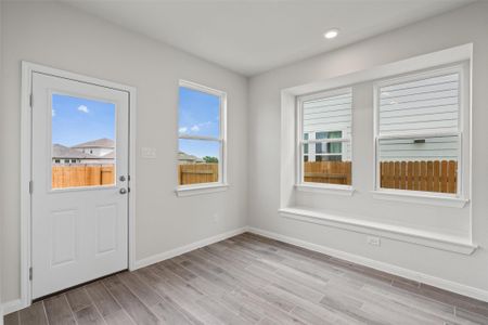 New construction Single-Family house 329 Stellar Wind Dr, Georgetown, TX 78628 Lennox- photo 17 17