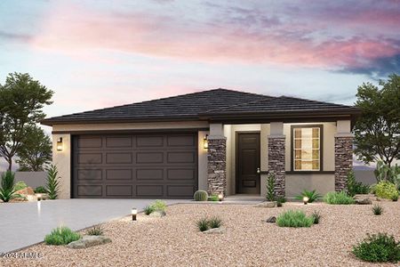 New construction Single-Family house 18182 W Poston Drive, Surprise, AZ 85387 Plan 2- photo 0